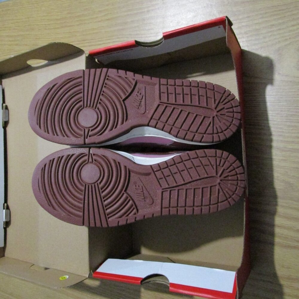 WOMENS NIKE DUNK LOW NEXT NATURE_WHITE/ELEMENTAL PINK DD1873-114-SIZE 9 - Picture 6 of 12